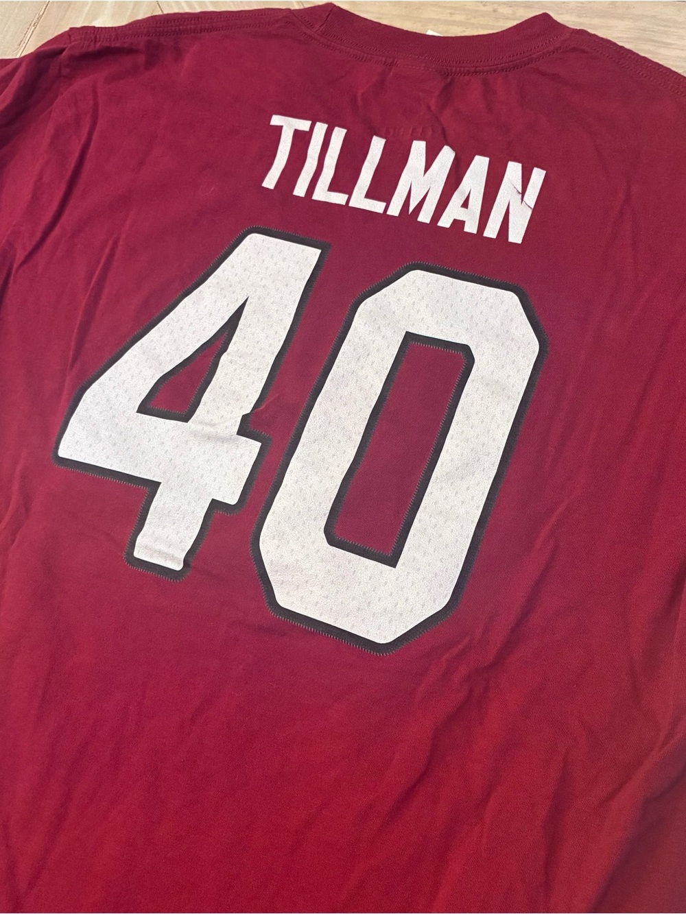 Tillman 40 Men's T‑Shirt in Burgundy